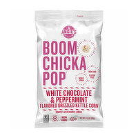 Angies Boom Chika Pop White Chocolate & Peppermint, 4.5 Ounce
