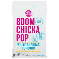 Angie's Boom Chicka Pop Popcorn, White Cheddar, 4.5 Ounce