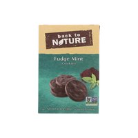 Back To Nature Fudge Mint Cookies, 6.4 Ounce