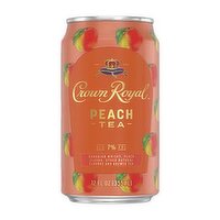 Crown Royal Peach Tea Cocktail (Single Can), 355 Millilitre