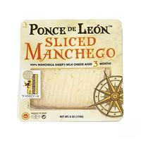 Ponce De Leon Sliced Manchego, 7 Ounce