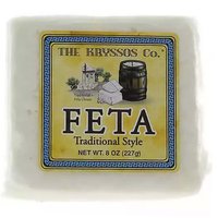 Kryssos Feta Chunk, Traditional, 8 Ounce