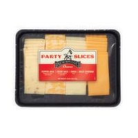 New Bridge Party Cheese Slices Assorted, 16 Ounce