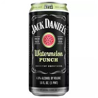 Jack Daniel's Cocktail,  Watermelon Punch, 16 Ounce