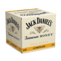 Jack Daniel's Whiskey Honey Lemonade (4-pack), 1420 Ounce