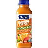 Naked 100% Juice Smoothie, Orange Carrot, 15.2 Ounce