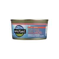 Wild Planet Pink Salmon, No Salt Added, 6 Ounce