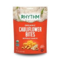 Rhythm Cauliflower Bites Buffalo Ranch, 1.4 Ounce