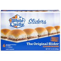 White Castle Original Slider Hamburgers, 9.5 Ounce