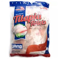 Great American Fillets, Tilapia, Frozen, 3 Pound