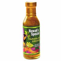 Hawaii Special Dressing, Papaya Seed , 12 Ounce