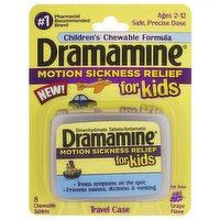 Dramamine For Kids, 8 Each