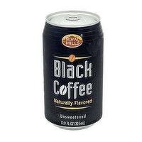 Royal Mills Iced Black Coffee, 11 Ounce