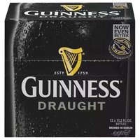 Guinness Draught Stout, Bottles (Pack of 12), 144 Ounce