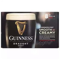 Guinness Draught Stout, Cans (Pack of 8), 119.2 Ounce