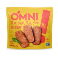 Omni 100% Plant Based Meat Style Luncheon, 7.05 Ounce
