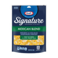 Kraft Signature Mexican Blend Natural Cheese, 8 Ounce