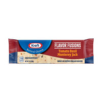 Kraft Flavor Fusions Tomato Basil Monterey Jack Natural Cheese, 7 Ounce