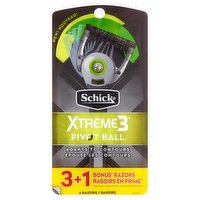 Xtreme 3 Pivot Ball Disp Razor, 3 Each