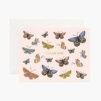 Monarch Thank You Card, 1 Each