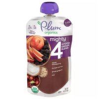 Plum Organics Mighty 4 Baby Food, Purple Carrot, Blackberry & Quinoa, 4 Ounce