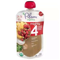 Plum Organics Mighty 4 Blends, Kale, Strawberry, Amaranth, Greek Yogurt, 4 Ounce