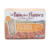 Le Pain des fleurs Organic Crispbread Gluten Free Quinoa -- 5.3 oz