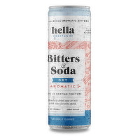Hella Bitters & Soda Dry, 12 Ounce