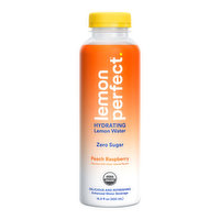 Lemon Perfect Peach Raspberry Hydrating Lemon Water, 15.2 Ounce