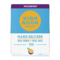 High Noon Passionfruit (4-pack), 1420 Millilitre