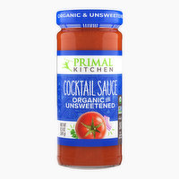 Primal Kitchen Cocktail Sauce Organic Unsweetened, 8.5 Ounce