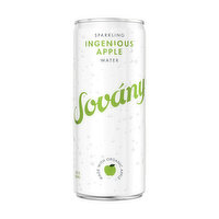 Sovany Sparkling Water Apple (Single), 12 Ounce