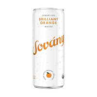 Sovany Sparkling Water Orange (Single), 12 Ounce