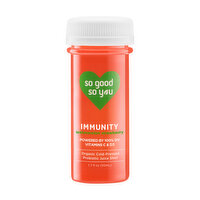 So Good So You Immunity Watermelon Strawberry Probiotic Juice Shot, 1.7 Ounce