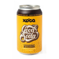 Xoca The Good Soda Cacao Ginger, 355 Millilitre