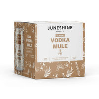 Juneshine Spirits Vodka Mule (4-pack), 1500 Ounce