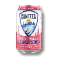 Canteen Watermelon Vodka Single, 12 Ounce