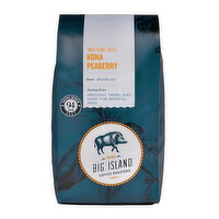 Big Island Coffee Kona Peaberry Whole Bean, 4 Ounce