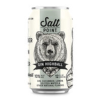 Salt Point Gin Highball (4-pack), 48 Ounce