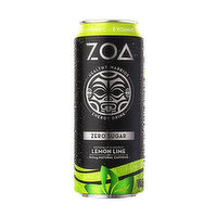 Zoa Lemon Lime Zero (Single Can), 16 Ounce