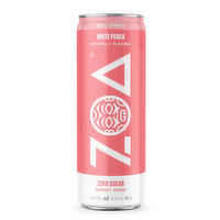 Zoa White Peach Zero (12oz Can), 12 Ounce