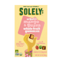 Solely Organic Mango & Guava Whole Fruit Gummies, 5 Each