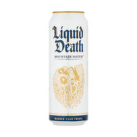 Liquid Death Natural Artesian Mountain Water, 19.2 Ounce