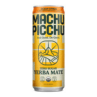 Machu Picchu Yerba Zero Sugar Ocean Citrus, 12 Ounce