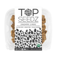 Top Seedz 6 Seeds Crackers, 5 Ounce