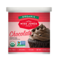 Miss Jones Baking Organic Chocolate Frosting, 320 Gram