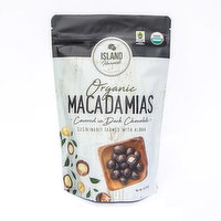 Island Harvest Organic Dark Chocolate Macadamia Nuts, 9 Ounce