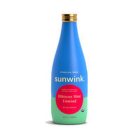 Sunwink Herbal Tonic Hibiscus Mint, 12 Ounce