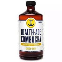 Health Ade Kombucha, Ginger Lemon, 16 Ounce