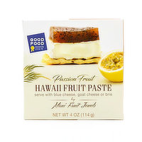 Maui Fruit Jewels Hawaii Fruit Paste, Passion Fruit, 4 Ounce